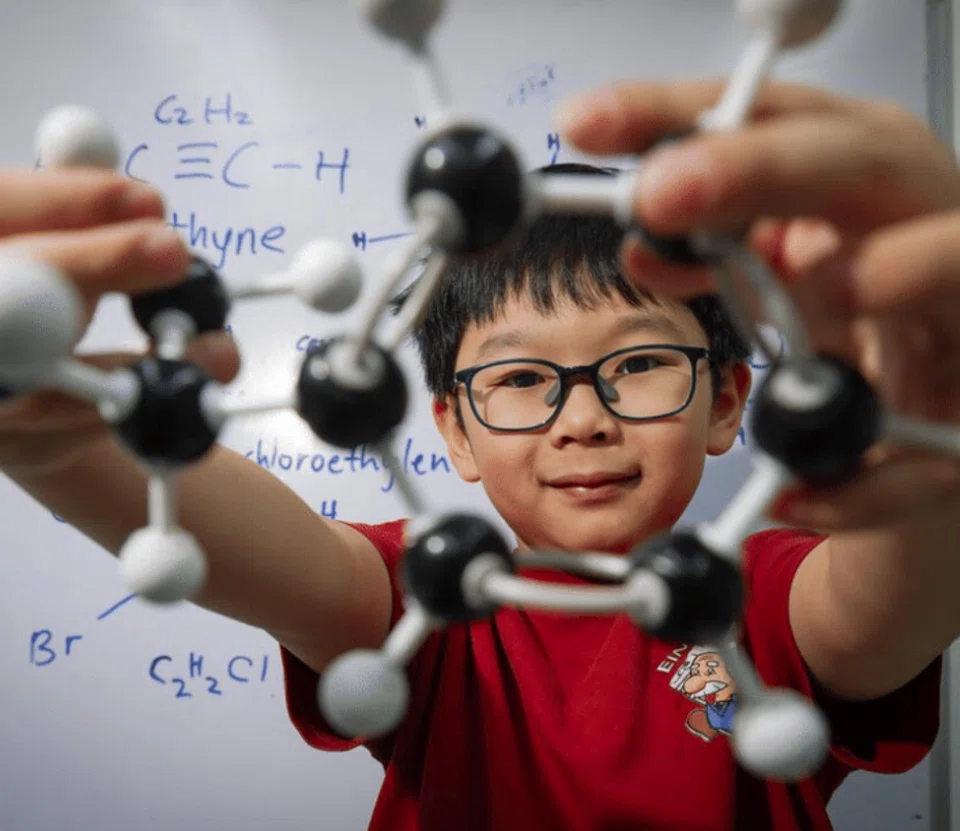 Singapore 7-Year-Old Attends NTU Chemistry Lectures