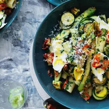 Rigatoni With Zucchini & Chilli