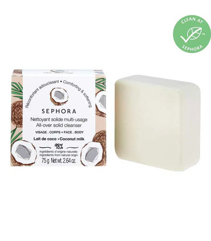 Sephora Collection's All-Over Face & Body Solid Cleanser ($10)