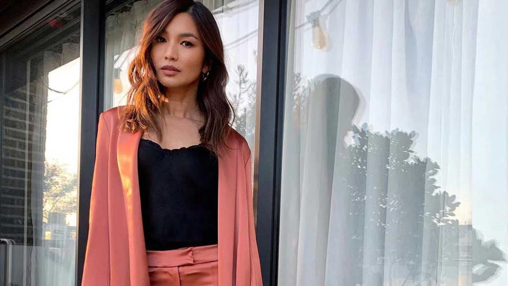 Crazy Rich Asian's Gemma Chan Puts On A Red Lipstick To Cheer Herself Up