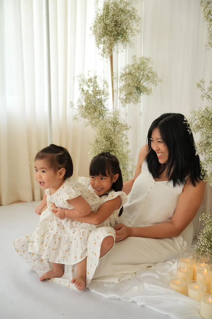 Cassandra hopes her daughters can pursue their aspirations, knowing Mummy is always in their court. Photo credit: Cassandra Loh