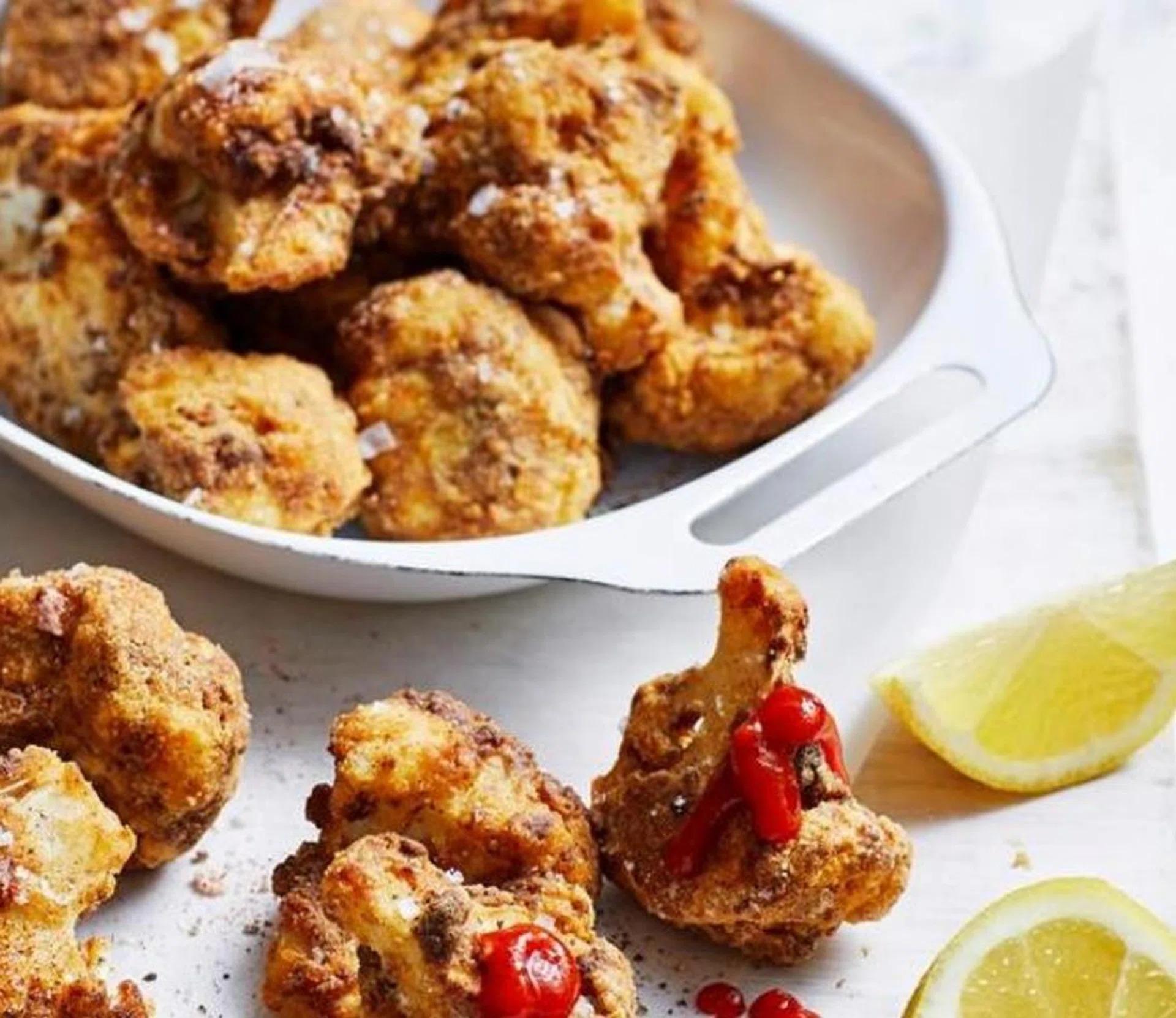 Hot & Spicy Popcorn Cauliflower