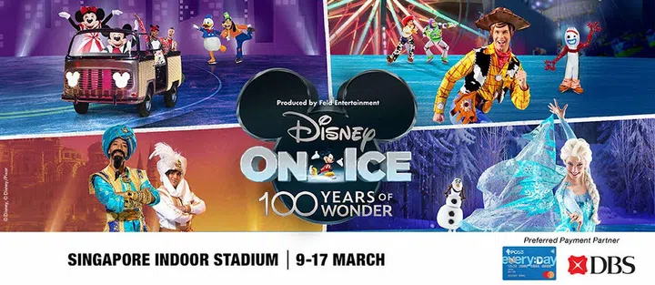 kids theatre shows singapore 2024 - Disney On Ice Presents 100 Years of Wonder