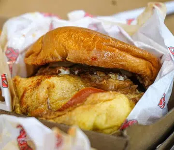 Swensen's ramly burger