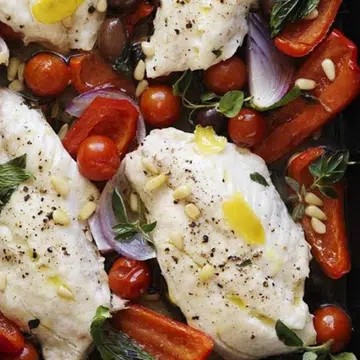 Oven-Baked Herb Snapper