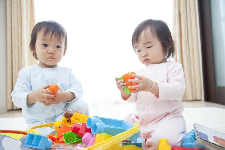 42373306 - children playing with toys