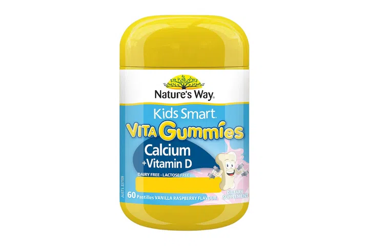 Nature’s Way Kids Smart Vita Gummies Calcium + Vitamin D, 60 Pastilles