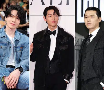 handsome korean actors over 40, lee dong wook, song joong ki, hyun bin