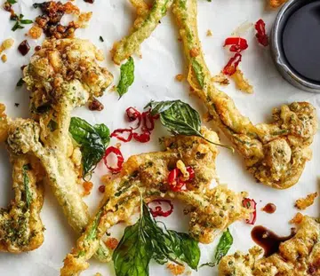 Bulgogi-Inspired Fried Broccolini