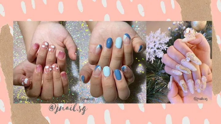 Home-based nail salon @jnails.sg offers nail extensions at a fixed price of $40 nett