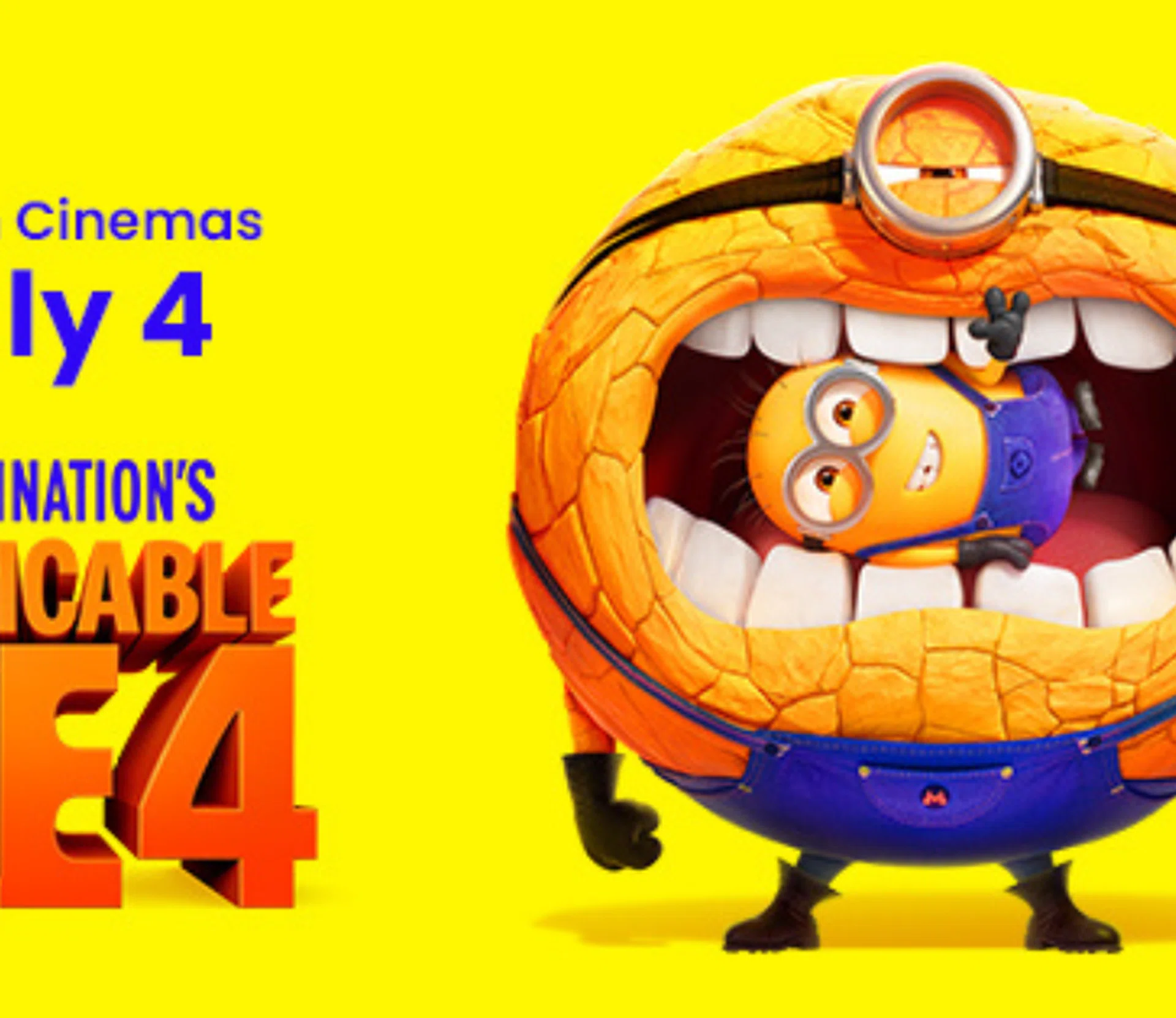 minions banana language despicable me 4
