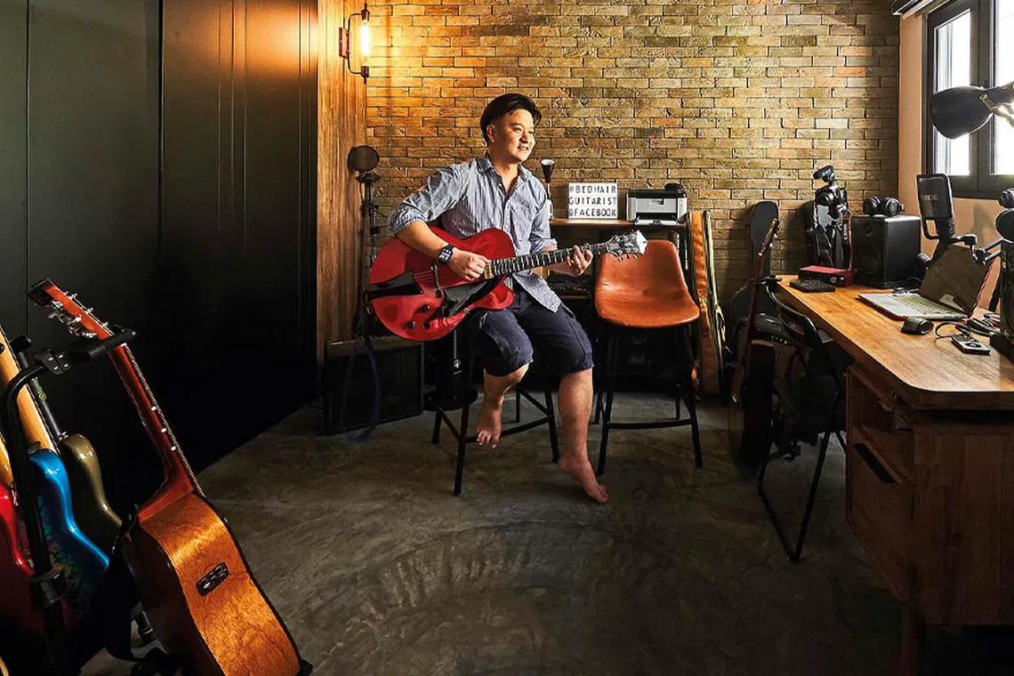 This Dark, Stylish Flat Is Both Work And Home For This Musician | The ...