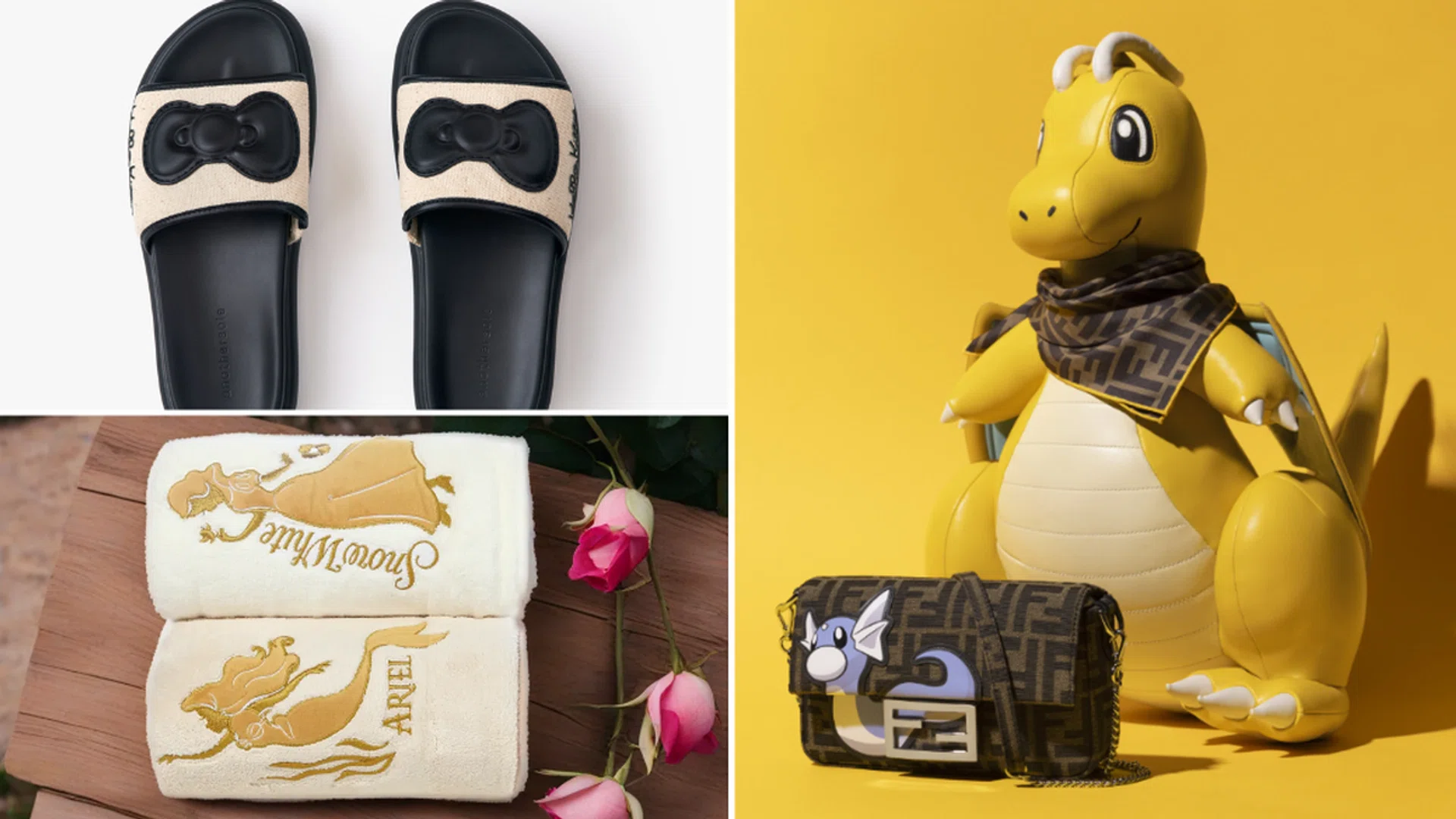 cartoon fashion beauty collabs