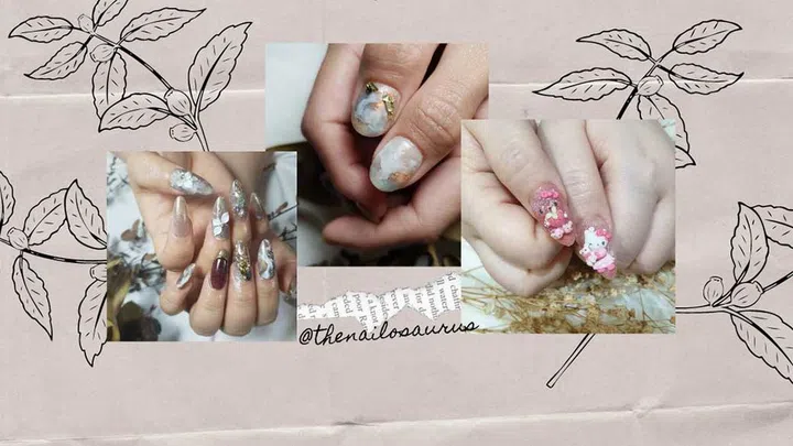 There is so much happening in the little state of Punggol – the nail scene, for one, is bustling. Check out @teddyhomenails, @beautiquenails_sg, @hylightnails_lash, and @thenailosaurus (pictured above)