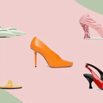 Colourful heels
