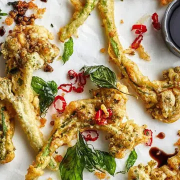 Bulgogi-Inspired Fried Broccolini
