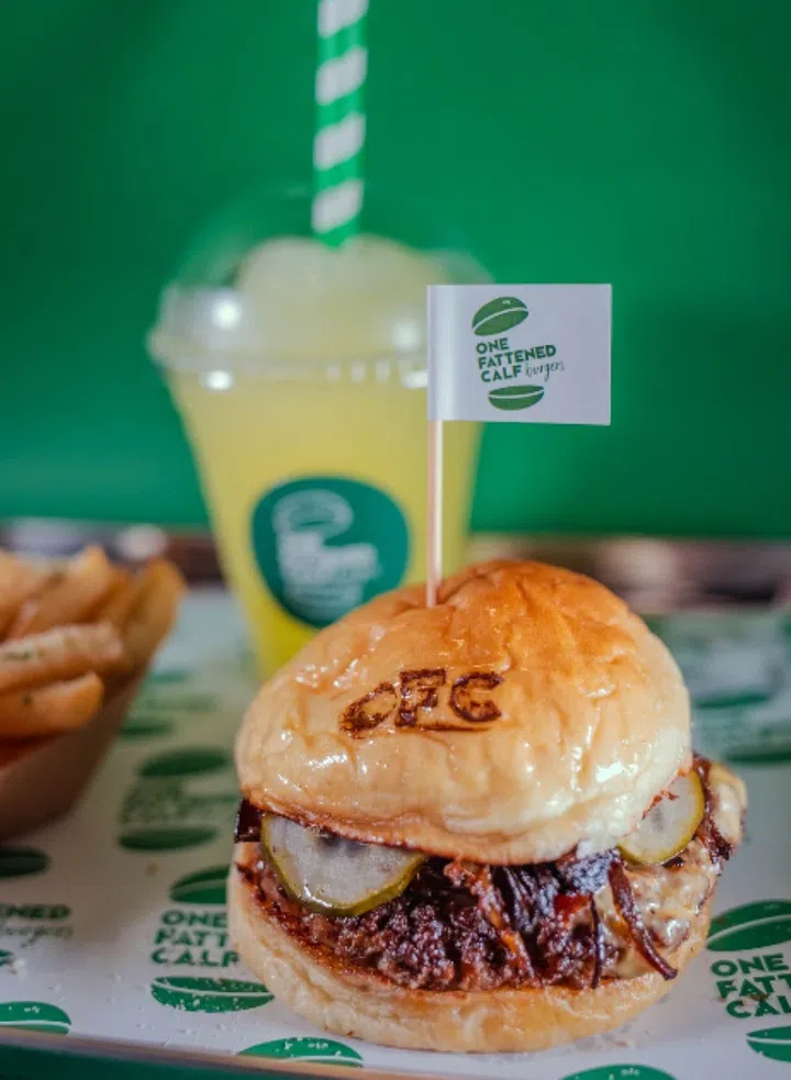 Credit: One Fattened Calf Burgers