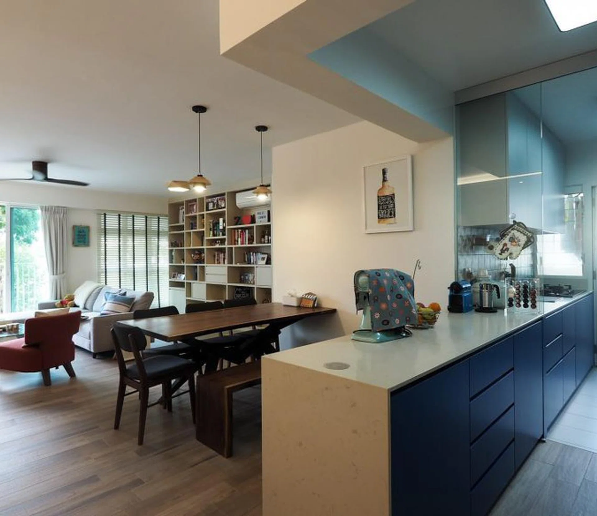 Kallang HDB blue