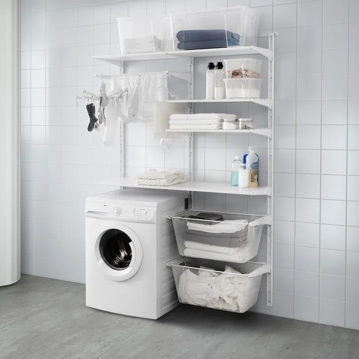 Ikea Algot storageCredit: Home and Decor