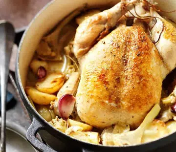 Chicken & Artichoke Pork Roast