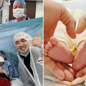 Lee Teng and wife Gina Lin welcome baby boy after miscarriage