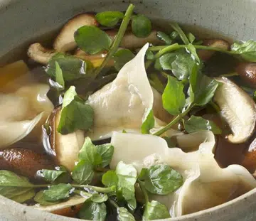 Pork & Vegetable Wonton Soup