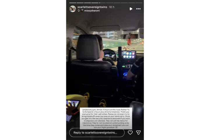 mumfluencer missysharont missed flight, son’s toy gun found airport security