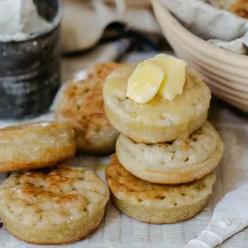 Vanilla Bean Crumpets