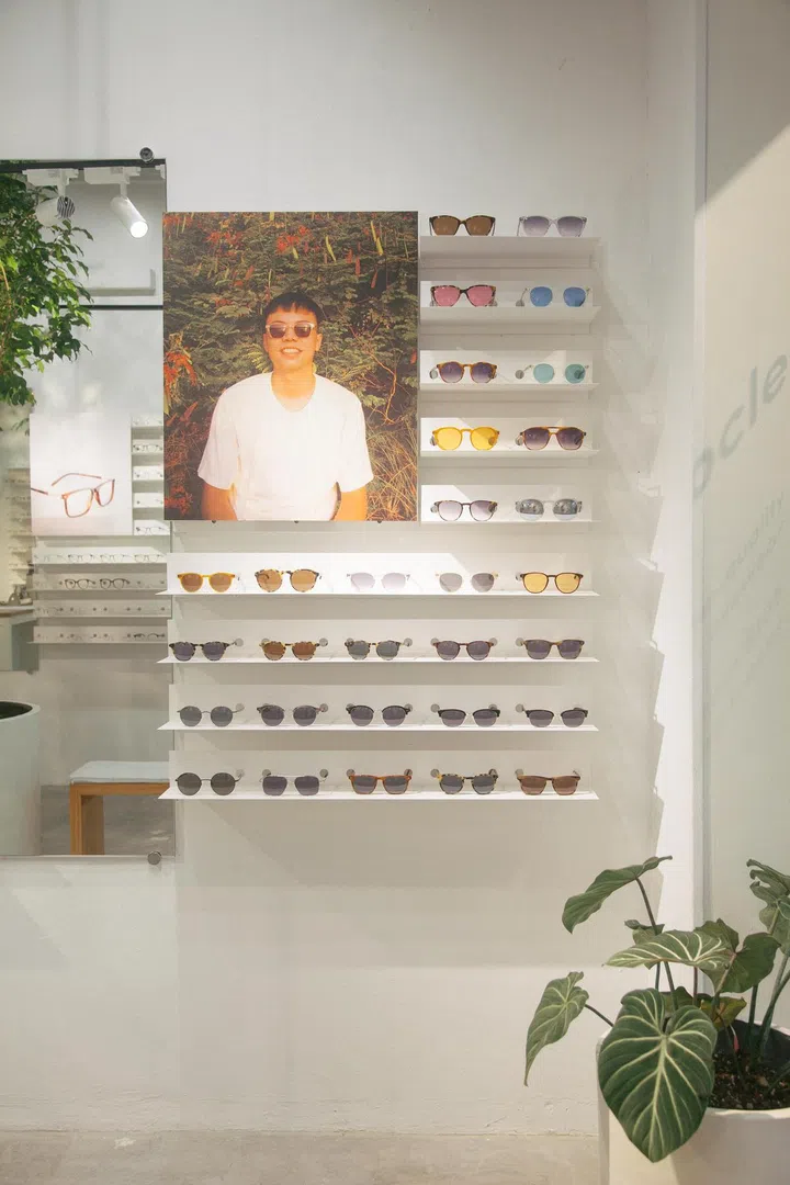 Sunglasses at Monocle’s Keong Saik Road flagship store. Photo: Monocle