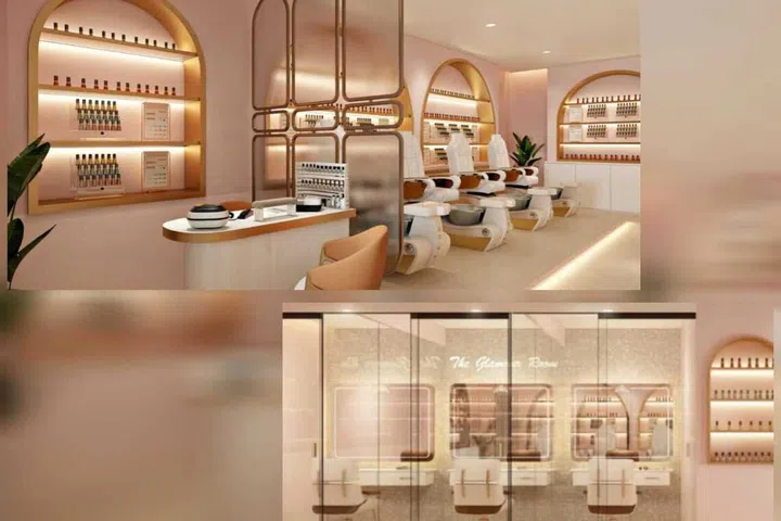 glamour plus nail lash brow studio