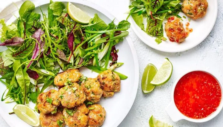 Air Fryer Red Curry Fish Cakes