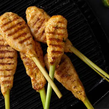 Satay Lilit Ayam With Peanut Sauce