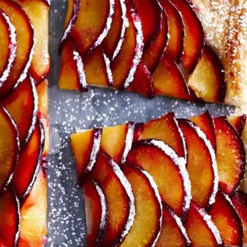 Quick & Easy Plum Tart