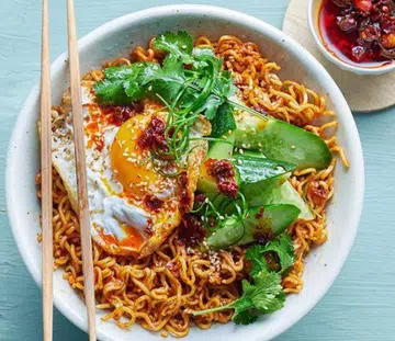 Spicy Peanut Butter Ramen