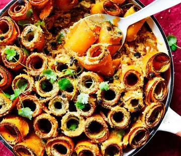 Spiced Sweet Potato Tart