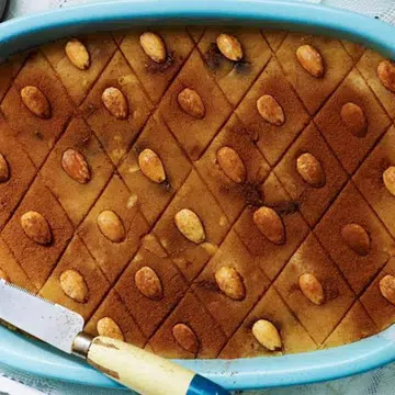 Spiced Semolina & Almond Halva