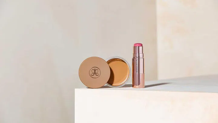Anastasia Beverly Hills Cream Bronzer ($52) and Stick Blush ($48)