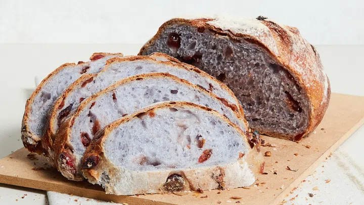 Blue Pea Sourdough. Photo: Cedele