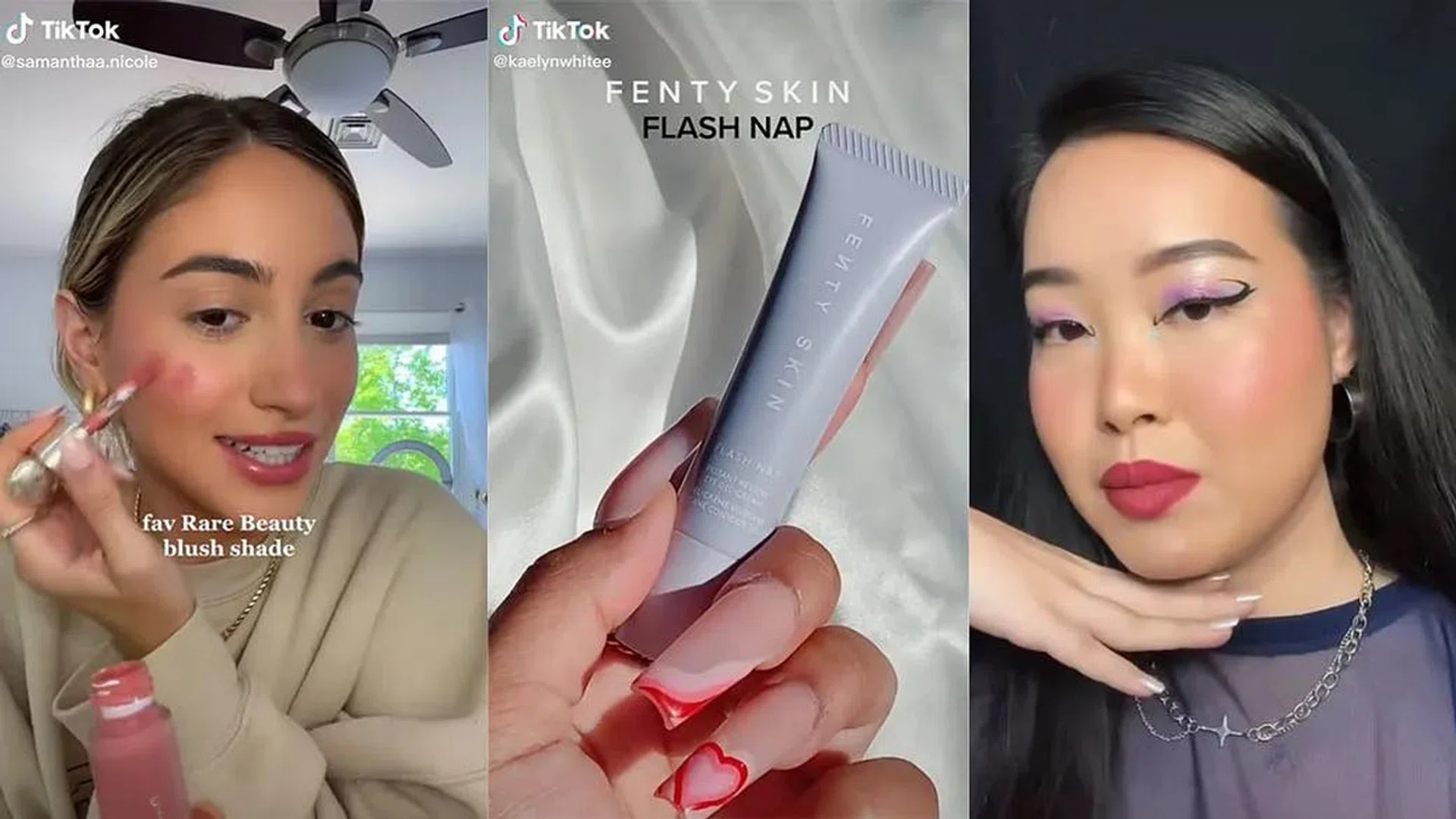 Credit: TikTok/@samanthaa.nicole, @kaelynwhitee, @clara.slays