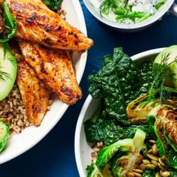 Chicken Rice & Mega Greens Mega Bowl
