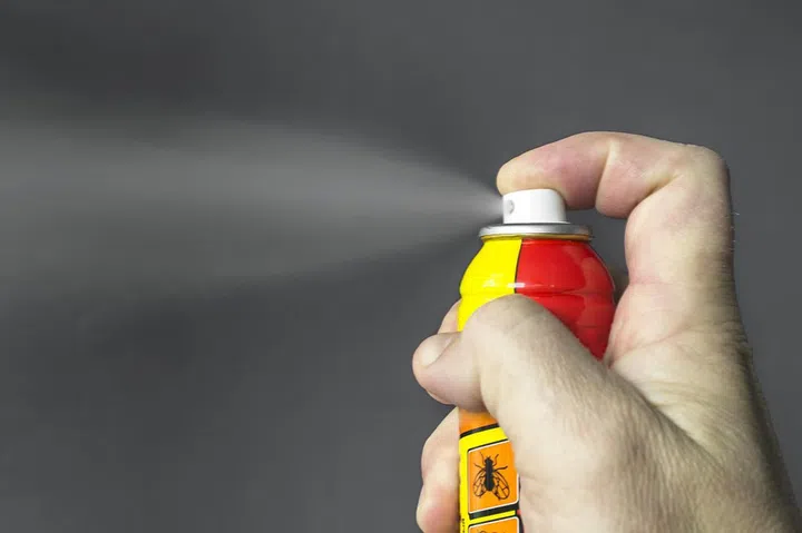 Aerosol for the control of insects.