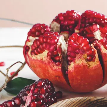 lucky fruits cny pomegranate