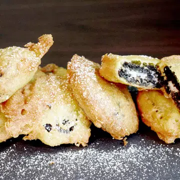 Fried oreos