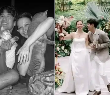 Nathan Hartono and wife Liz Sergeant Tan