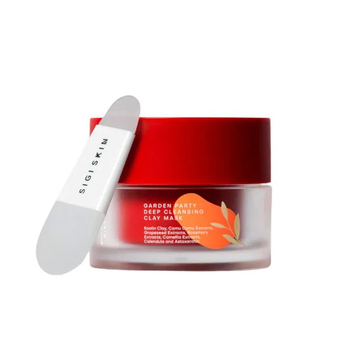 Best Clay Mask For Acne-Prone Skin Sigi Skin Garden Party Deep Cleansing Clay Mask