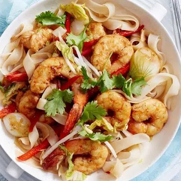 Honey Prawn Stir-Fry