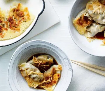 Mixed Mushroom Pot Stickers