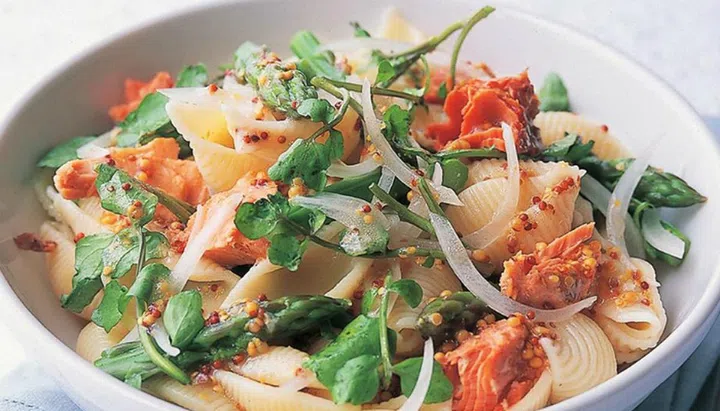 Asparagus & Salmon Pasta Salad
