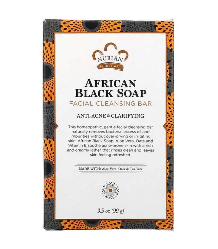 African Black Soap Facial Cleansing Bar by Nubian Heritage ($5.97)