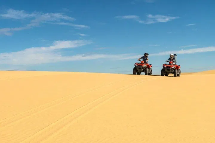 ATV riding at Port Stephens’ sand dunes
